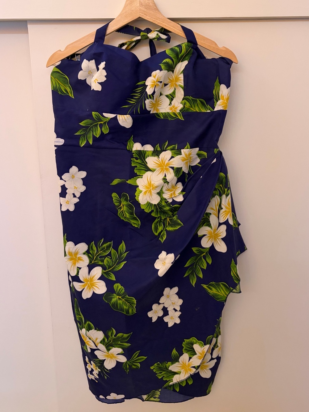 Tiki Navy Alfred Shaheen inspired dress